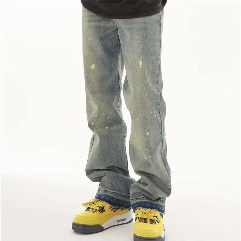 American Retro Distressed Pants