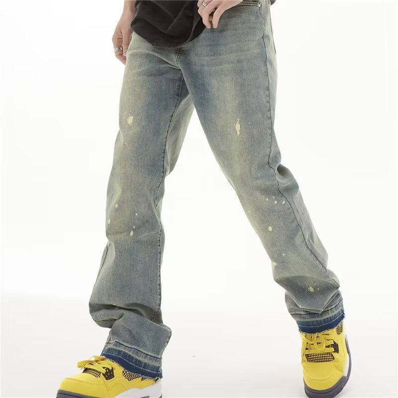 American Retro Distressed Pants