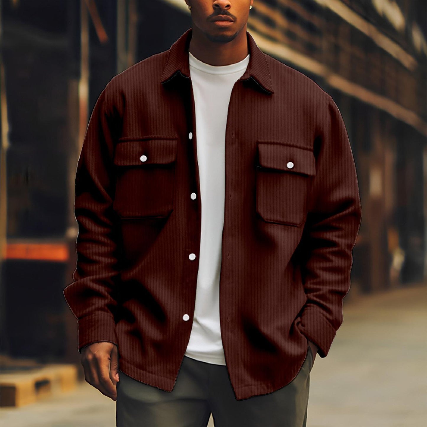 Men's Basic Jacket Coat