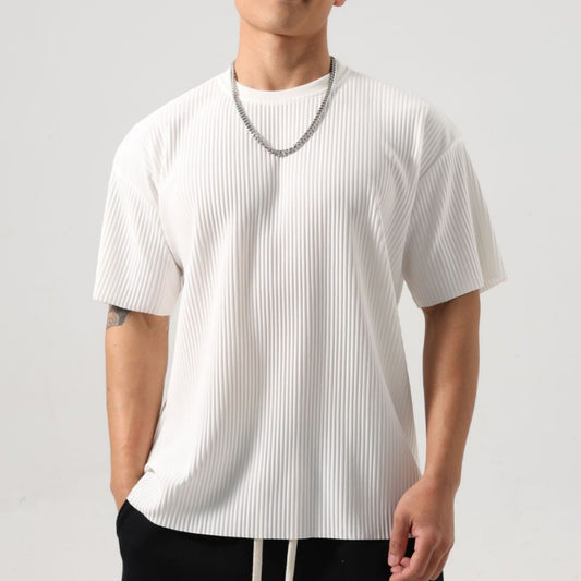 Men's Loose Striped T-Shirt