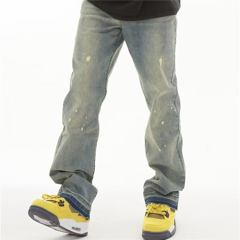 American Retro Distressed Pants